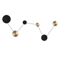 7115/36WL HIGHTECH ODL26 Настенный светильник  черный/бронза/металл IP20 LED 36W 1620Лм 3000K 220-240V GALAXY 