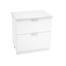 ქვედა კარადა 2 უჯრით Н2Я 800 LAVANDA 800 მმ