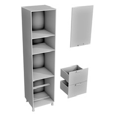 კარადა პენალი ღუმელისთვის მაღალი ВПД 600 LAVANDA 600 მმ