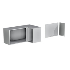 ზედა კუთხის კარადა მაღალი ВВГУ 1000 LAVANDA 1000 მმ