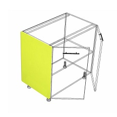 დაბოლოების ფასადი ქვედა ნაწილისთვის LAVANDA Н 574 მმ