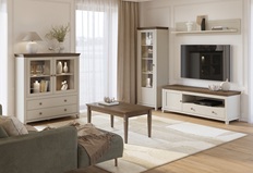 მისაღები ოთახი EVORA (Lght beige/Dunin oak) Helvetia