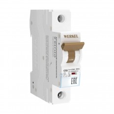 ამომრთველი Werkel 1P 32A C 4.5kA W901P324 4690389192647