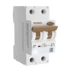 დიფერენციალური ამომრთველი Werkel 1P+N 25A 30mA 6kA AC W922P256 4690389193248
