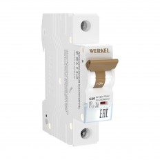 თვითმფრინავის წრიული ამომრთველი 1p 20 A C 6 KA W901P206