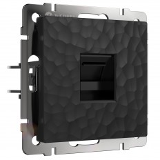 W1281008 Werkel RJ-45 Ethernet სოკეტი (ჩაქუჩი შავი)