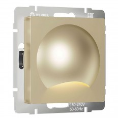 ჩაშენებული LED განათება Werkel Moon შამპანური W1154411 4690389179242