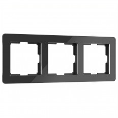 ჩარჩო Werkel Acrylic 3 პოსტი შავი W0032708 4690389184888