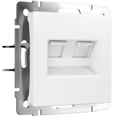 ორმაგი Ethernet RJ-45 (თეთრი მქრქალი) W1181161