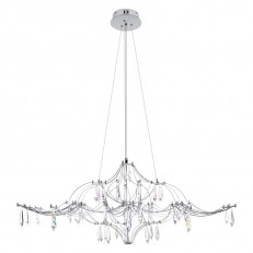 გულსაკიდი ნათურა LOFT IT 10587/1000 ვერცხლისფერი ასფური