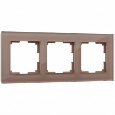 Рамки Werkel Favorit цвет латте (стекло)