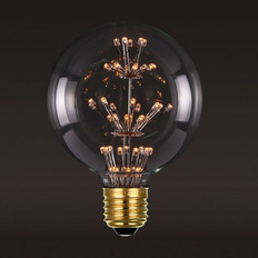 LED ძაფის ნათურა E27 3W გამჭვირვალე G8047LED
