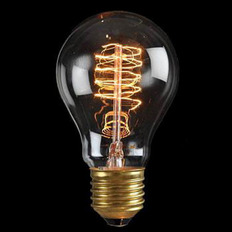 ინკანდესენტური ნათურა E27 60W გამჭვირვალე 1004