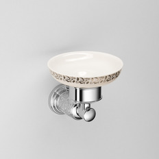 Мыльница  керамика к стене CARVING 7065004 Schein
