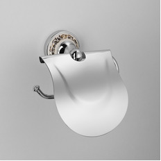Бумагодержатель с крышкой SAINE CHROME 7053026 хром Schein