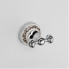 Крючок двойной SAINE CHROME 7053002 хром Schein