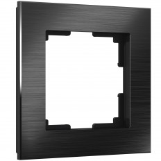 Рамки Werkel серия Aluminium цвет черный (металл)