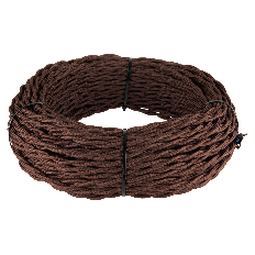 W6452214 Werkel რეტრო კაბელი გრეხილი 2x1.5 (ყავისფერი) 20 მ