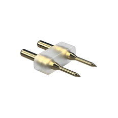 Соединитель 2-штырьковый для ленты 220V 3528/60 3014/120 (питание-лента) Lightstar 408902