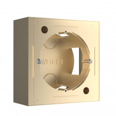 Коробка для накладного монтажа Werkel шампань W6421108 4690389170867