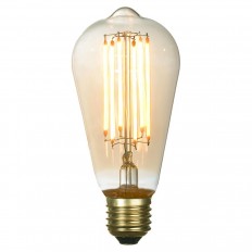 LED ნათურა E27 6W 2700K ქარვისფერი GF-L-764