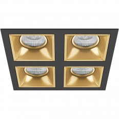 Встраиваемый светильник Lightstar Domino Quadro (214547+214503+214503+214503+214503) D54703030303