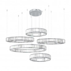 კასკადი ჭაღი LOFT IT 10135/5 Chrome