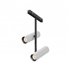 ტექნიკური TR005-2x12W3K-BW ტრეკის ნათურა