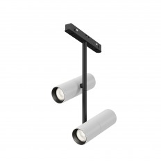 ტექნიკური TR005-2x12W4K-BW ტრეკის ნათურა