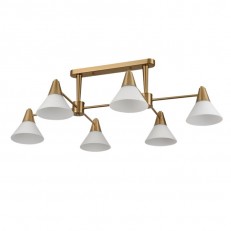 Lumion 8113/6 Rod Chandelier