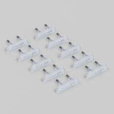 W8020102/ BLOCK LED შუქნიშანი გადართვის 10 კომპიუტერი. (ცისფერი) W8020102