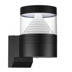 7140/20WL NATURE ODL25 Настенный светильник черный/акрил/металл IP54 LED 20W 652Лм 360° 3000K 85-265V HULK