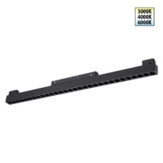 359625 Shino NT25 000 შავი ტრეკის ნათურა დაბალი. საბურავის მილსადენი გადართვით. TSV. ხასიათი. IP20 ხელმძღვანელობდა 3000