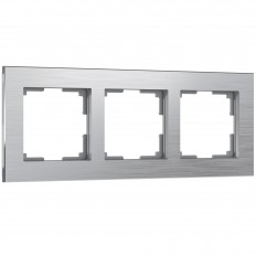W0031706 Werkel Рамка на 3 поста Aluminium (алюминий)