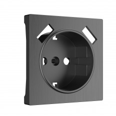 W1179504 Werkel Накладка для розетки USB (графит рифленый)